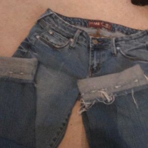 Women jean “ ankle cutters”